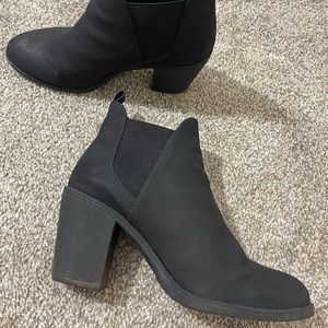 Black H&M booties